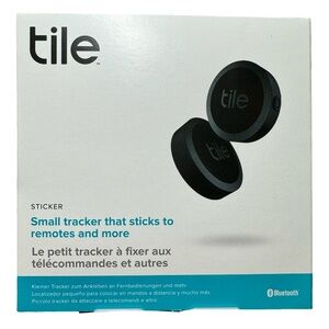 *New* Tile Sticker 1-pack Small Bluetooth tracker Remote Finder